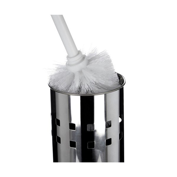 Szczotka do WC ze stali nierdzewnej w kolorze matowego srebra Indy – Premier Housewares-image-4