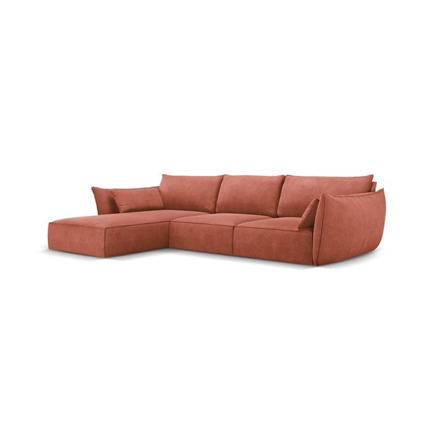 Czerwony narożnik (lewostronny) Vanda – Mazzini Sofas-image-2
