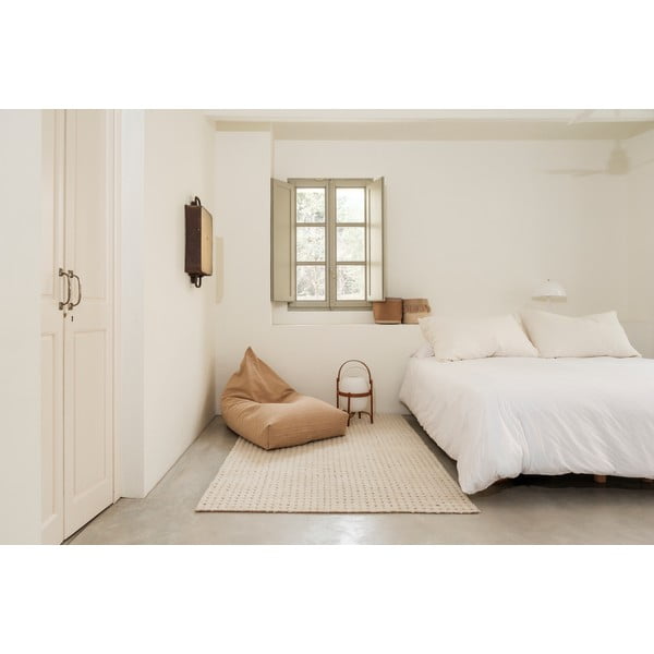 Wełniany dywan odpowiedni do prania/tkany ręcznie w kolorze kości słoniowej 170x240 cm Unexpected Wool – Lorena Canals-image-2