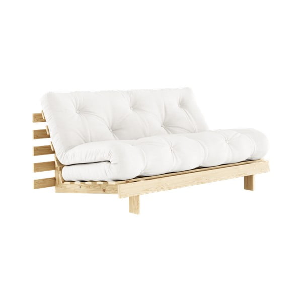 Sofa rozkładana w naturalnym kolorze 160 cm Roots – Karup Design