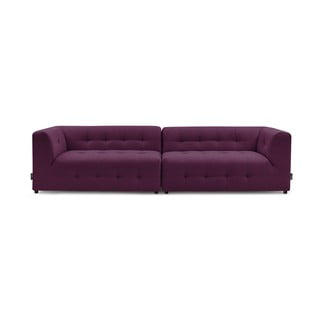 Ciemnofioletowa sofa 324 cm Kleber – Bobochic Paris