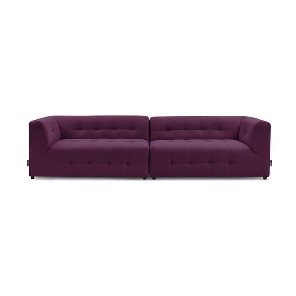 Ciemnofioletowa sofa 324 cm Kleber – Bobochic Paris