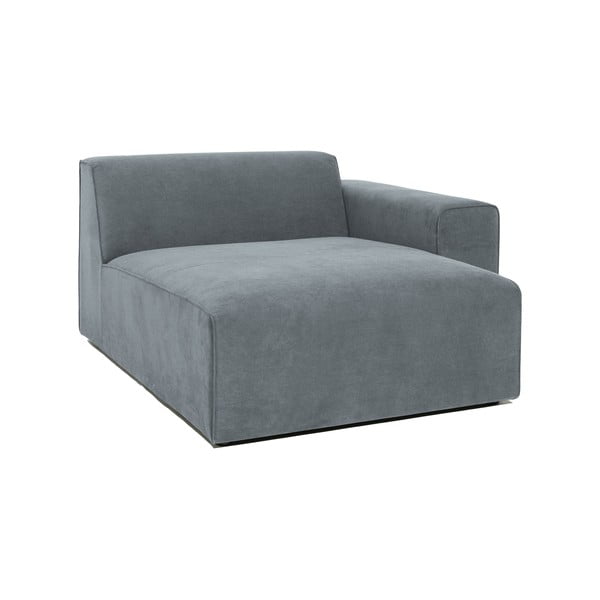 Szary sztruksowy moduł sofy (prawostronny) Sting – Scandic-image-1