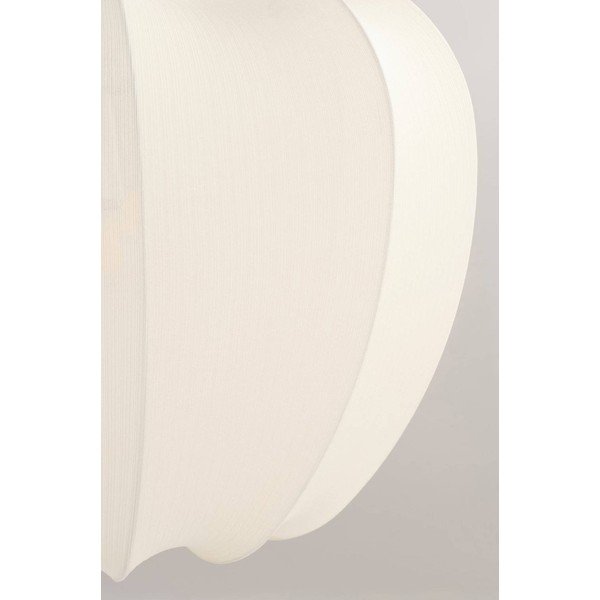 Kremowa tekstylna lampa sufitowa ø 50 cm Pion – Jotex-image-3