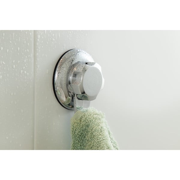 Plastikowe haczyki zestaw 4 szt. w kolorze srebra bez wiercenia Bestlock – Compactor-image-4