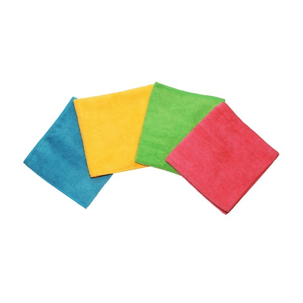 Ścierki zestaw 4 szt. z mikrowłókna Colors – Vileda-image-3