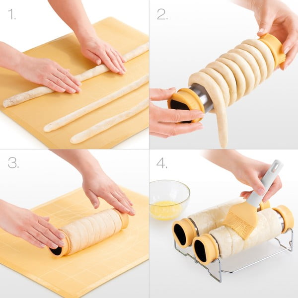 Forma ze stali nierdzewnej do pieczenia kołaczy węgierskich Delícia – Tescoma-image-1