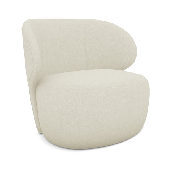 Kremowy fotel Kama – Makamii