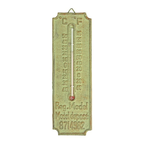 Zielony termometr żeliwny Esschert Design