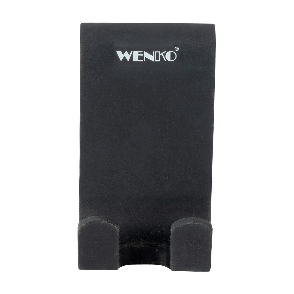 Czarny silikonowy wieszak dwustronny Wenko Verna (zdjęcie 3)
