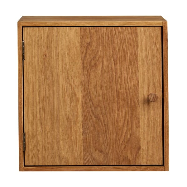 Wielopoziomowa półka z litego drewna dębowego w naturalnym kolorze 18 cm Townsville – House Nordic