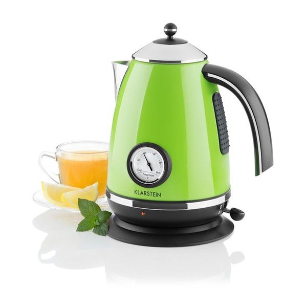 Zielony czajnik elektryczny Klarstein Aquavita Chalet-image-4