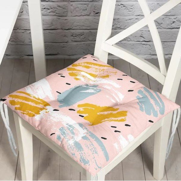 Poduszka na krzesło 40x40 cm Doodles – Mila Home-image-2