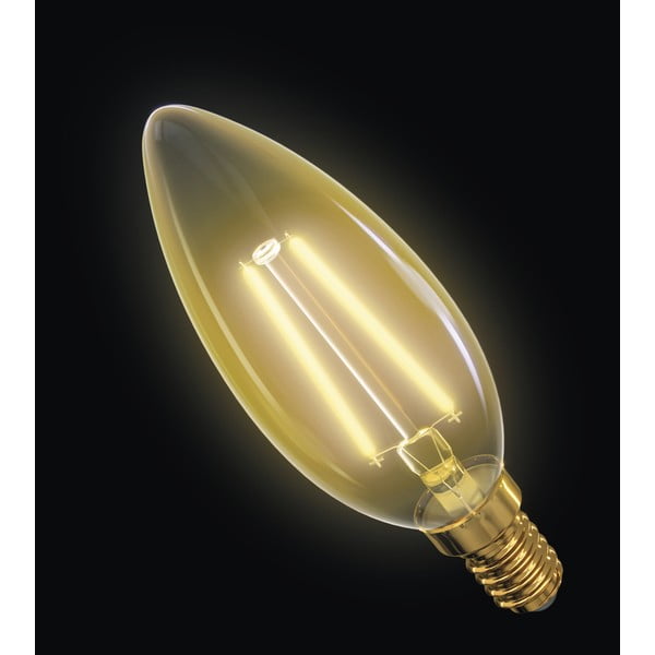 Żarówka LED EMOS Vintage Candle Warm White, 2,1W E14-image-1