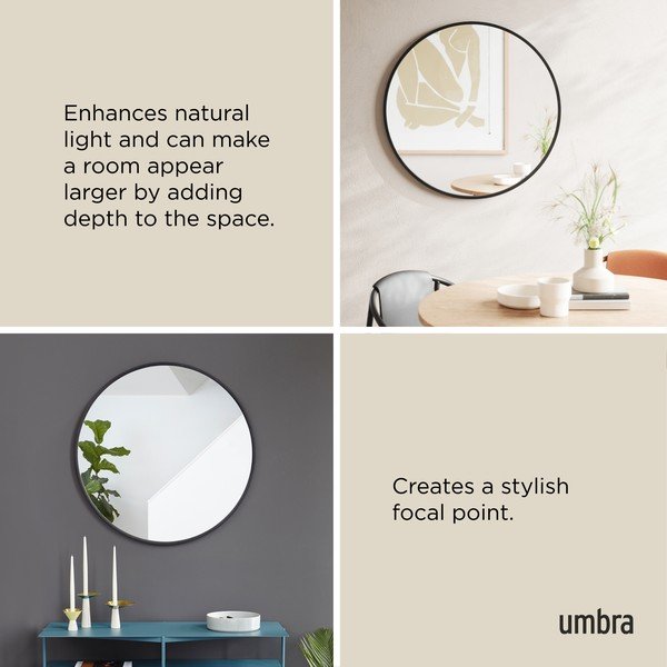 Lustro ścienne ø 94 cm Hub – Umbra-image-4