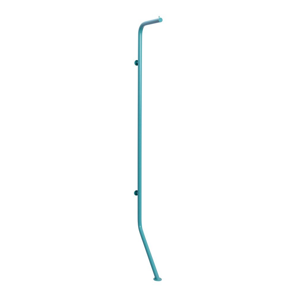 Niebieski metalowy wieszak 36x182 cm Bend – Hübsch