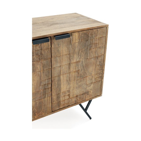 Komoda z litego drewna mango w naturalnym kolorze 175x78x40 cm Priya – MOME-image-2