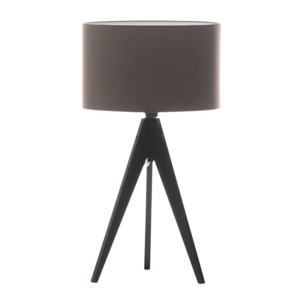 Lampa stołowa Artist Dark Taupe/Black, 40x33 cm