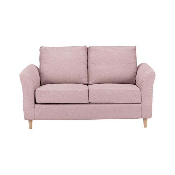 Różowa sofa 2-osobowa Kooko Home Smooth-image-4