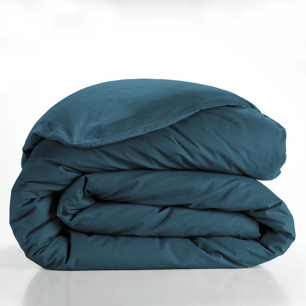 Morska bawełniana poszwa na kołdrę dwuosobowa 240x220 cm Lina – douceur d'intérieur-image-1