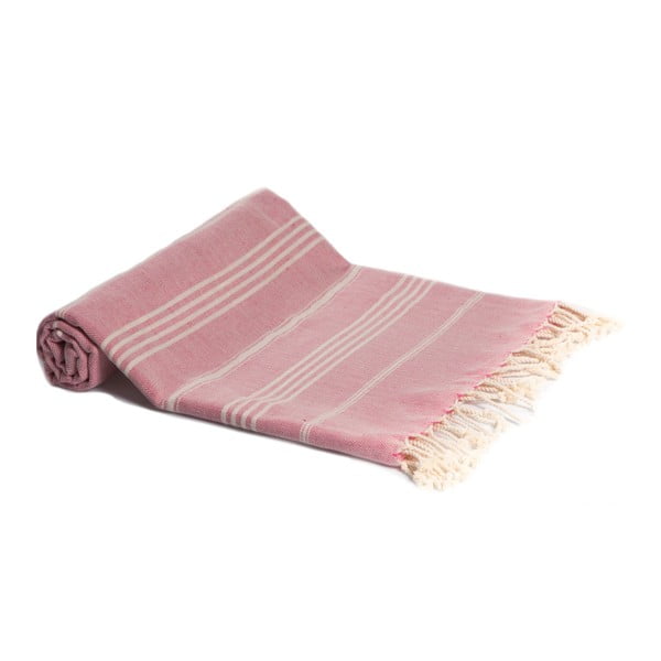 Ręcznik hammam z ręcznie tkanej bawełny ZFK Jardar, 180x100 cm