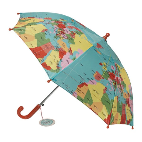 Parasol dziecięcy Rex London World Map, ⌀ 70 cm