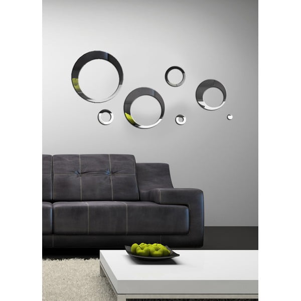 Lusterko dekoracyjne Round Retro, 120x60 cm-image-1