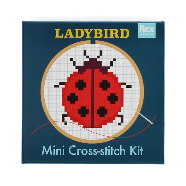 Zestaw kreatywny Cross-stitch Kit Ladybird – Rex London