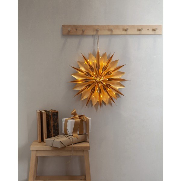 Dekoracja świetlna w kolorze złota ze świątecznym motywem Flinga – Star Trading-image-2