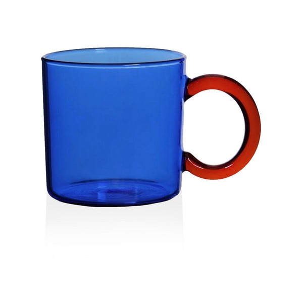 Niebieski szklany kubek 300 ml – Hermia