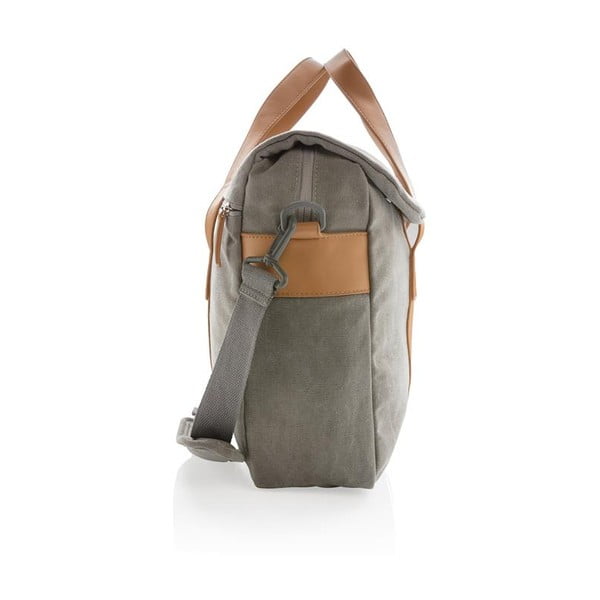 Szary płócienna torba na notebook 15,6'' XD Collection, 16 l-image-3