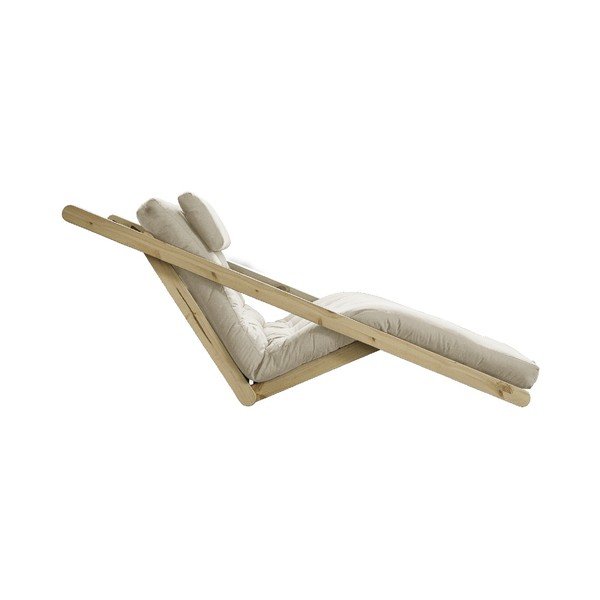 Sofa rozkładana z beżowym pokryciem Karup Design Figo Natural/Beige-image-3
