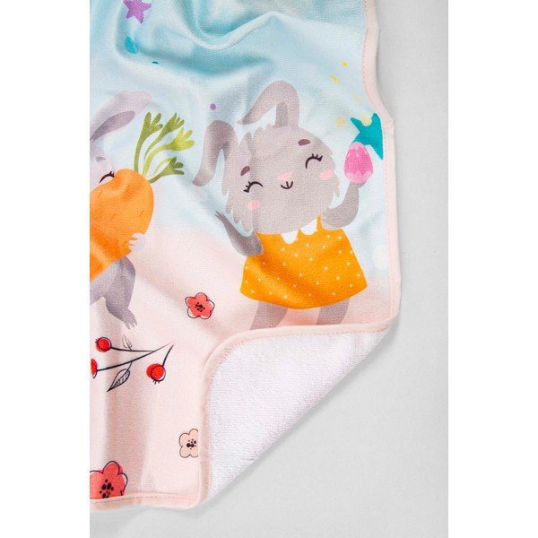 Bawełniany ręcznik dziecięcy 50x90 cm Tavsan Ailesi – Foutastic-image-2