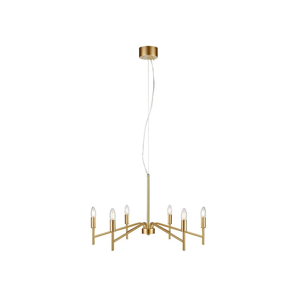Lampa wisząca w kolorze złota Markslöjd Monarch, ø 70 cm (zdjęcie 4)
