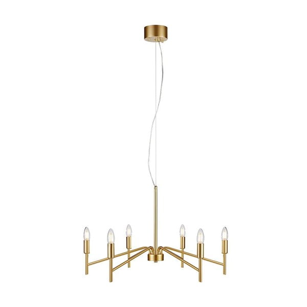 Lampa wisząca w kolorze złota Markslöjd Monarch, ø 70 cm-image-3