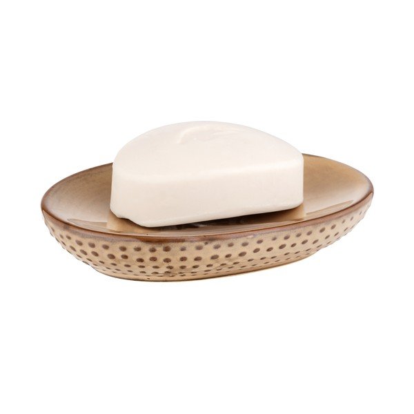 Beżowa ceramiczna mydelniczka Bellante – Wenko-image-1