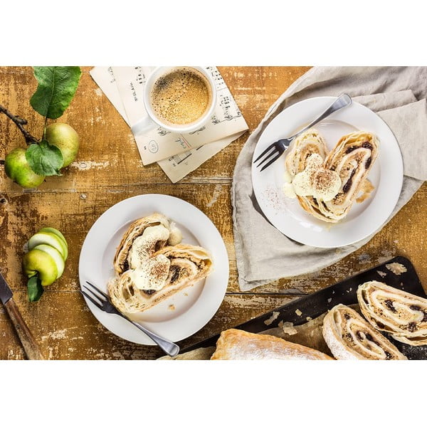 Biały porcelanowy talerz deserowy ø 26 cm – Maxwell & Williams-image-1