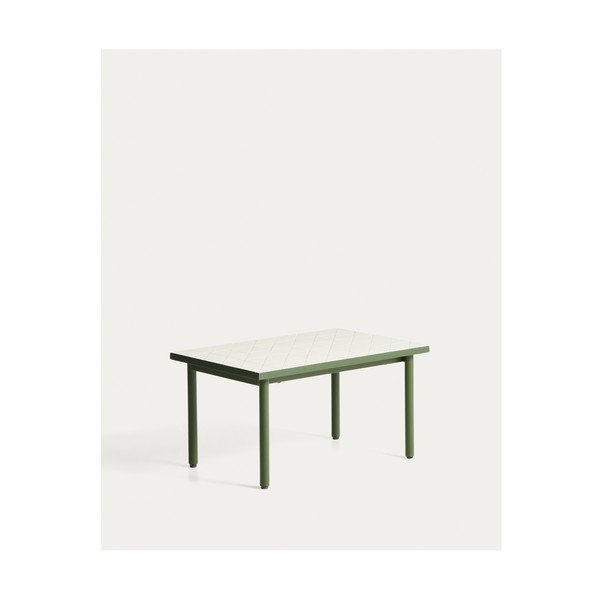Stolik ogrodowy z ceramicznym blatem 51x81 cm Maurina – Kave Home-image-3