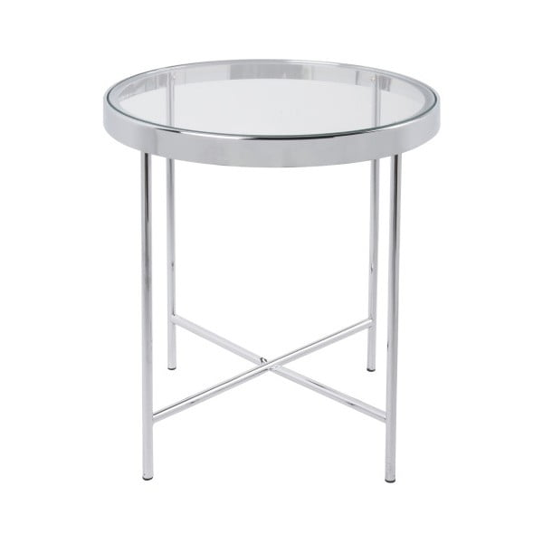 Biały stolik Leitmotiv Smooth, 42,5x46 cm