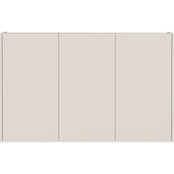 Kremowa szafka w dekorze dębu 138x87x25 cm Libbiano – Germania-image-3