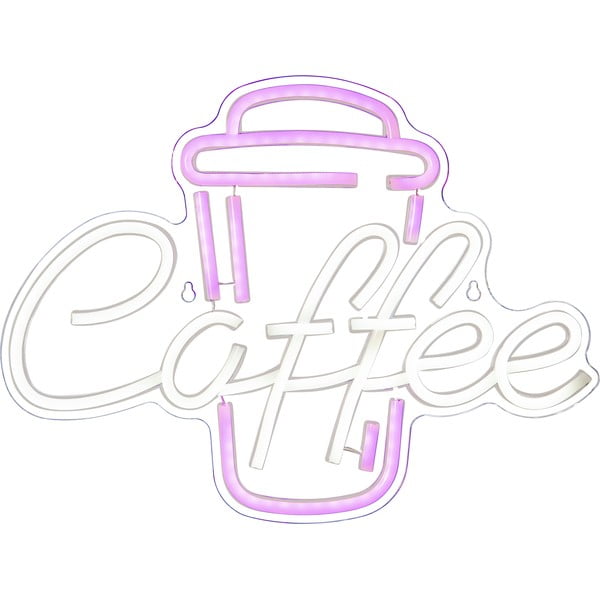 Różowy neon LED 5 W Plexy – Star Trading