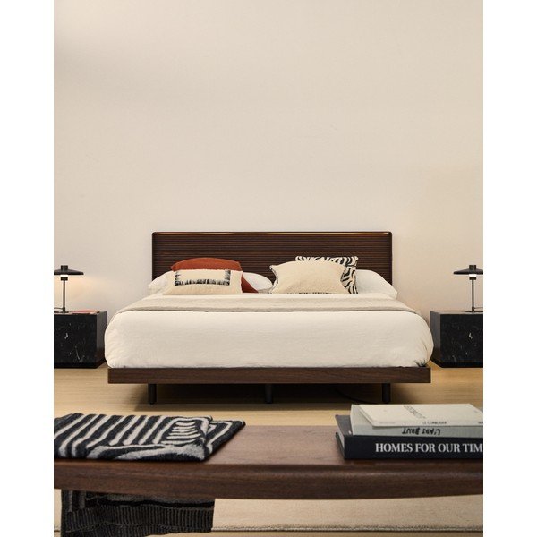 Brązowy zagłówek 192x91 cm Norlen – Kave Home-image-2