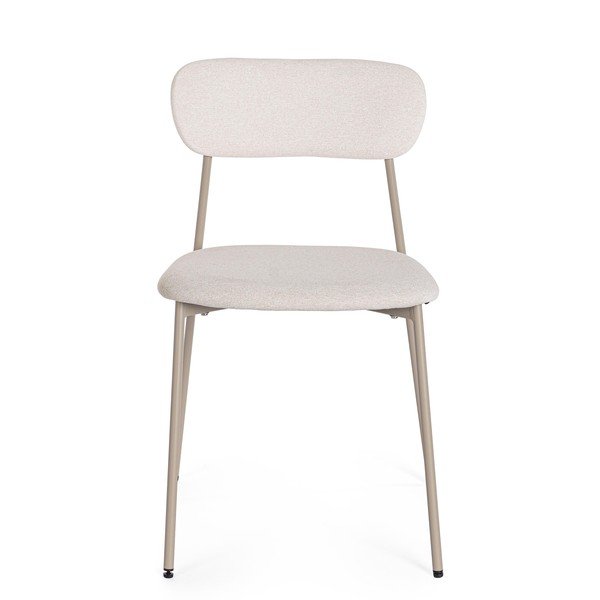 Szarobrązowe tapicerowane krzesło Inka – Yes Everyday-image-2