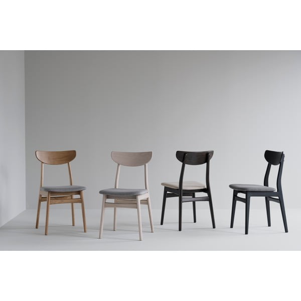 Brązowe krzesła zestaw 2 szt. Rodham – Rowico-image-4