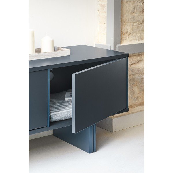 Ciemnoniebieski stolik pod TV Teulat Minima-image-1