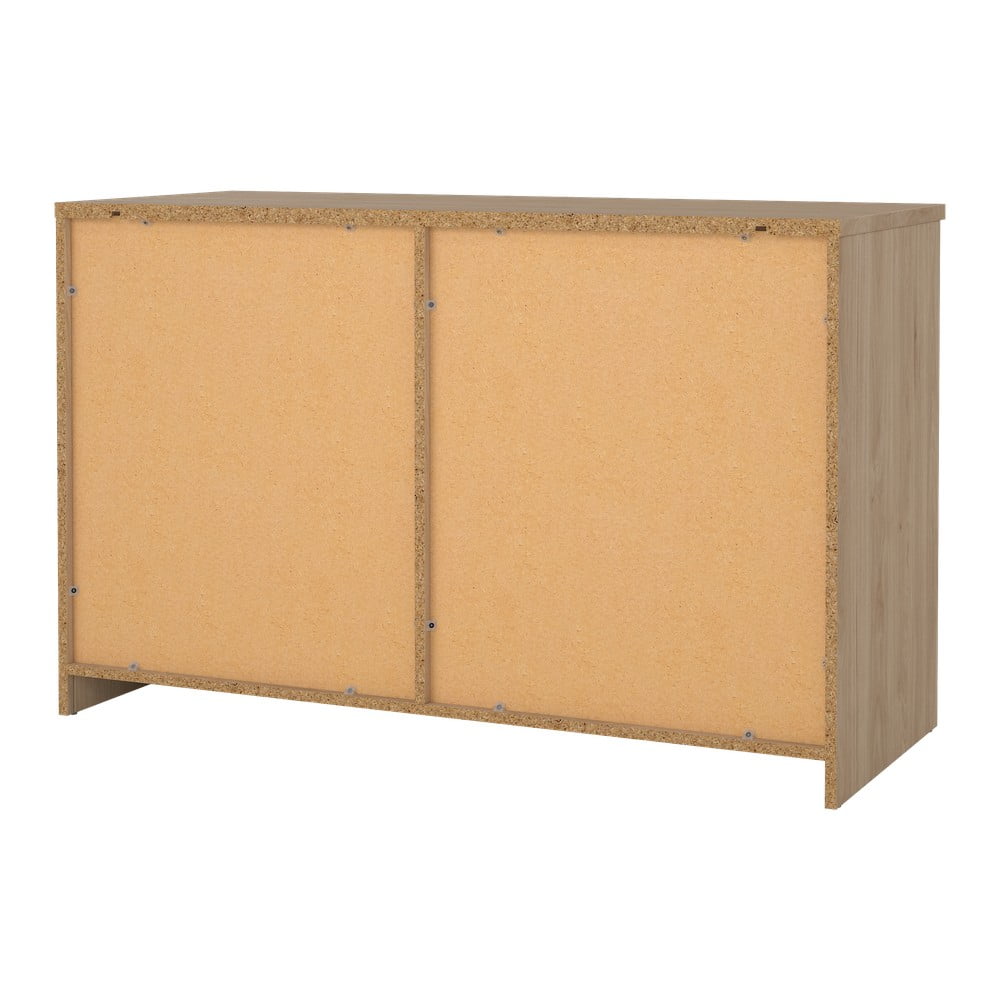 Komoda w dekorze dębu z drzwiami przesuwnymi w naturalnym kolorze 119x76x50 cm Naia – Tvilum (zdjęcie 10)