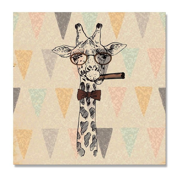 Obraz Really Nice Things Giraffe, 50x50 cm
