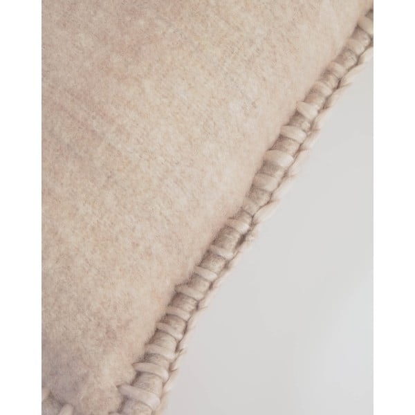 Poszewka na poduszkę z mieszanki wełny 30x50 cm Augustina – Kave Home-image-3