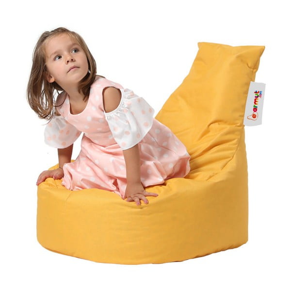 Żółty dziecięcy worek do siedzenia Baton – Floriane Garden-image-3