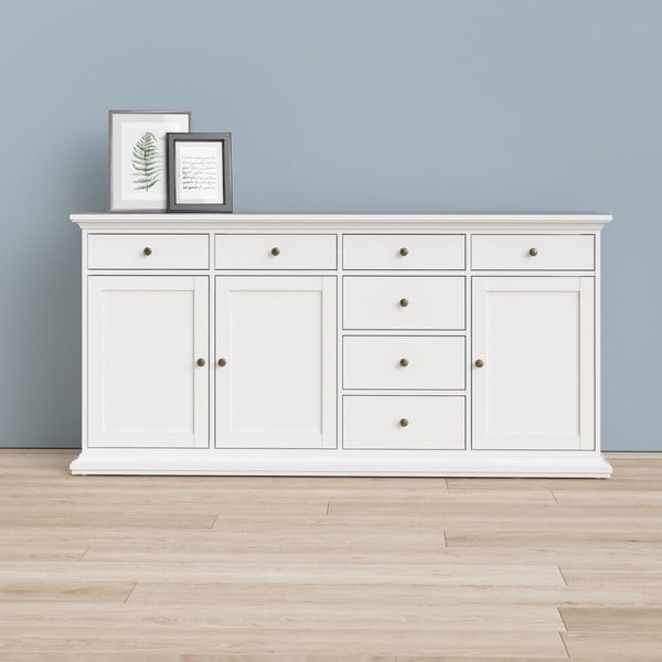 Biała niska komoda 189x92 cm Paris – Tvilum-image-1